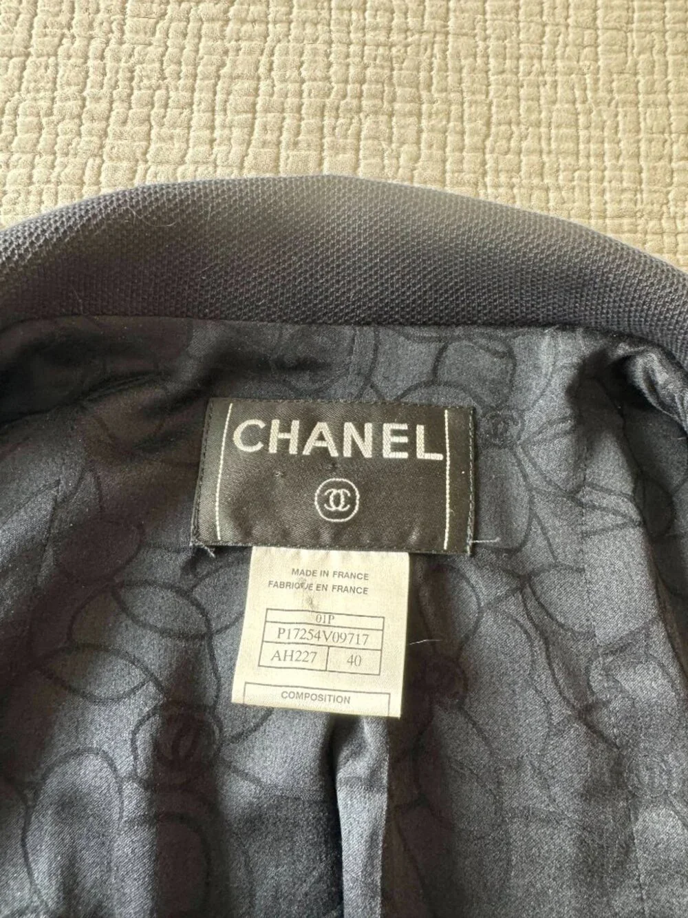 Chanel Women's Black Jacket